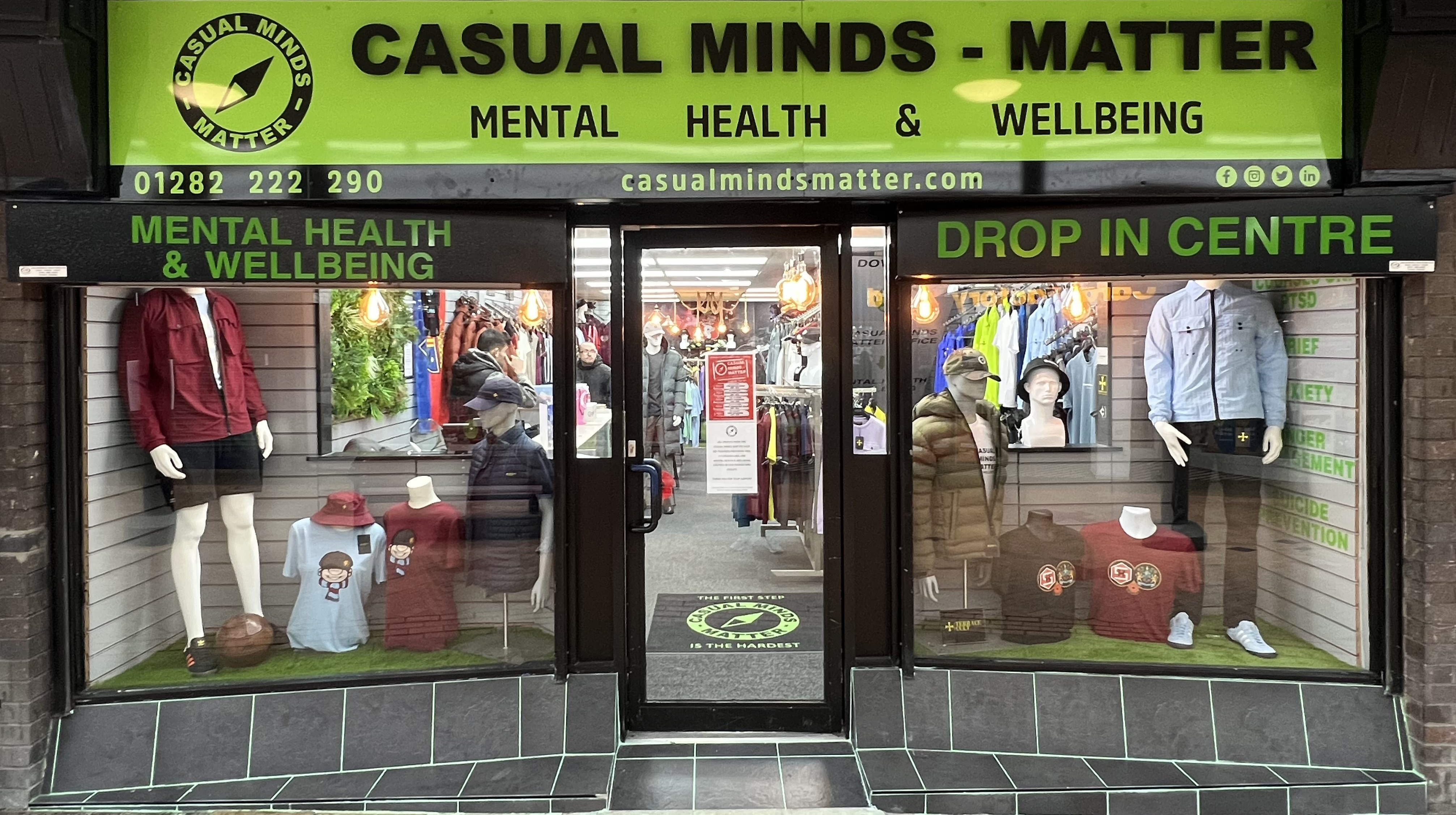 Casual Minds Matter drop-in centre at Howe Walk
